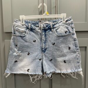 Tinseltown Blue Denim Shorts